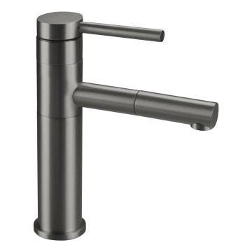 Deante BGE_D22M - Umývadlová batéria s vysúvacou sprškou ORA 22,9 cm titan