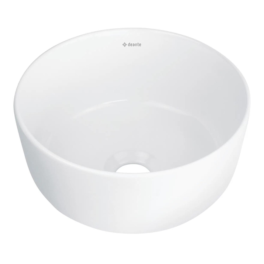 Deante CDJ_6U2S - Umývadlo na dosku JASMIN pr. 28 cm keramika/biela