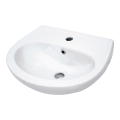 Deante CDJ_6U4W - Závesné umývadlo s otvorom JASMIN 45,7x36,4 cm keramika/biela