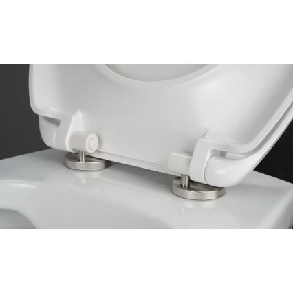 Deante CMOD6SPW - Závesné WC so sedátkom SoftClose BORO keramika/biela