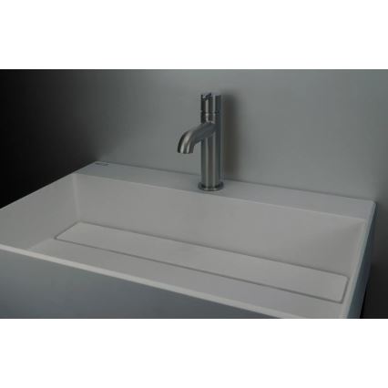 Deante CQR_SU6M - Umývadlo na dosku CORREO 40x60cm granit/metalická šedá