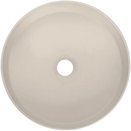 Deante CQS_5U4S - Umývadlo na dosku SILIA pr. 36 cm granit/béžová