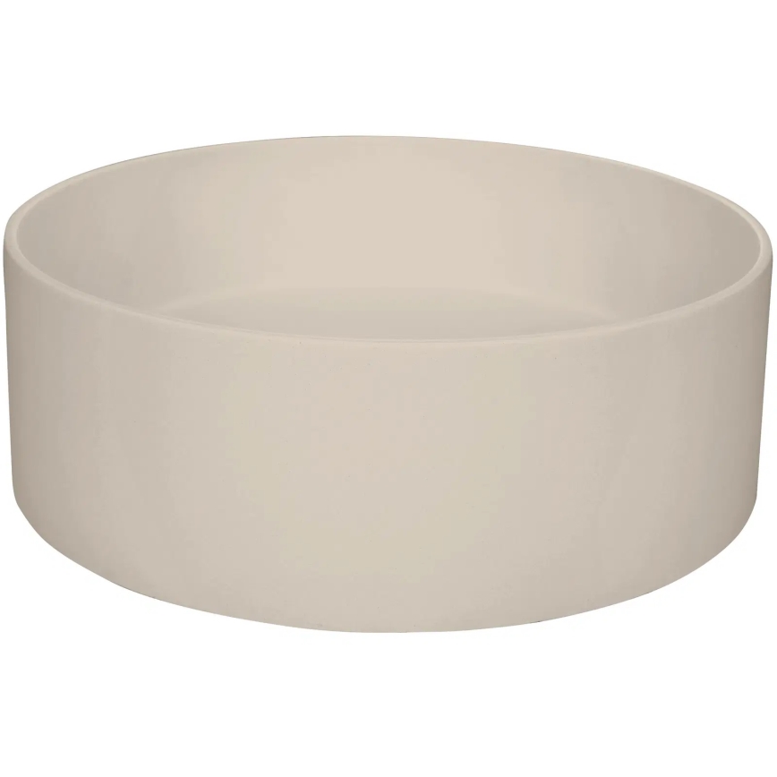 Deante CQS_5U4S - Umývadlo na dosku SILIA pr. 36 cm granit/béžová
