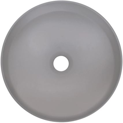 Deante CQS_SU4S - Umývadlo na dosku SILIA pr. 36 cm granit/metalická sivá