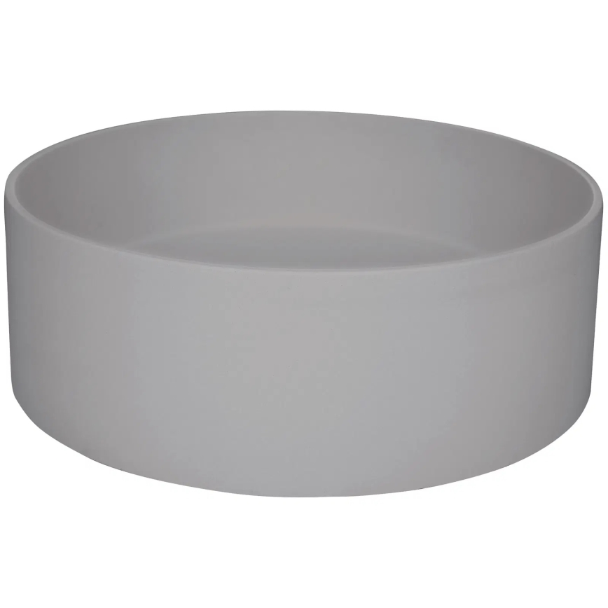 Deante CQS_SU4S - Umývadlo na dosku SILIA pr. 36 cm granit/metalická sivá