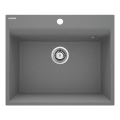 Deante ZRC_S10A - Kuchynský drez CORIO 50x60 cm granit/metalická šedá