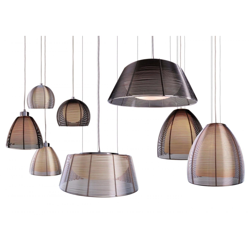Deko-Light 342032 - Luster na lanku FILO 3xE27/60W/230V pr. 39 cm čierna