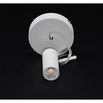 Deko-Light 348037 - LED Stmievateľný luster na lanku DABIH LED/7,2W/230V 3000K biela
