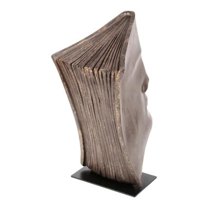 Dekorácia na stôl 29x25x17 cm živica/medená