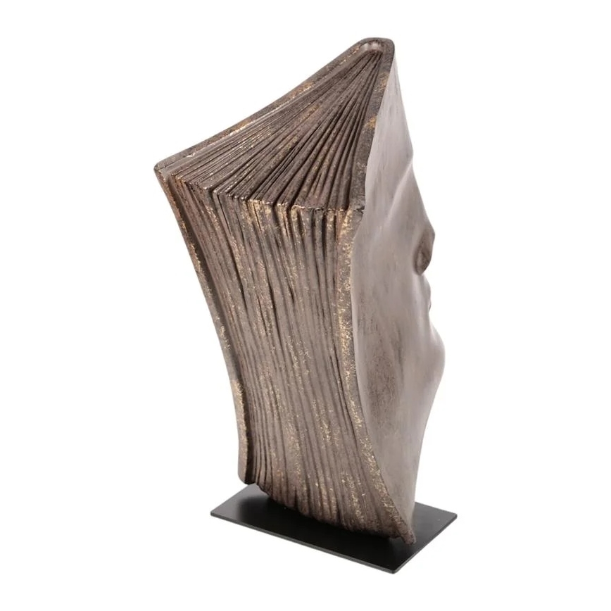 Dekorácia na stôl 29x25x17 cm živica/medená