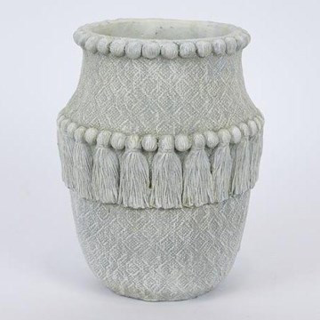 Dekoračný džbán šedá 25,5x20,5 cm