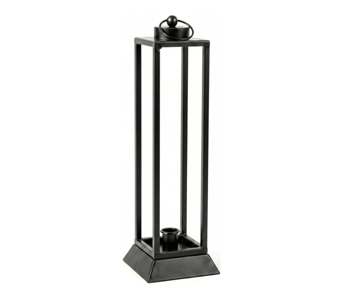 Estilo Home Dekoratívna lucerna HALL 39,5 cm čierna 5905623254616