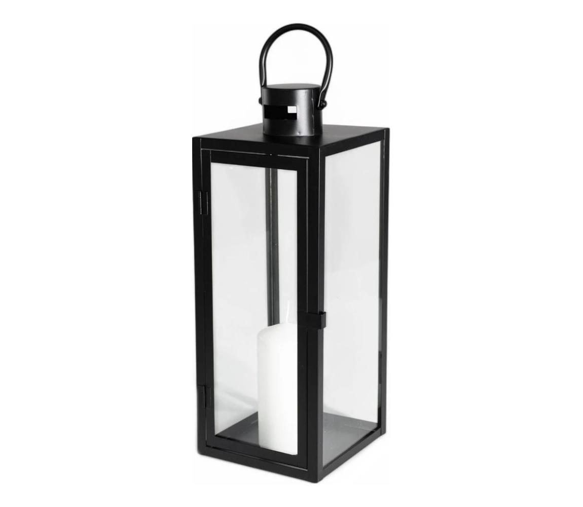 Estilo Home Dekoratívna lucerna TOWER 38 cm čierna 5905623250960