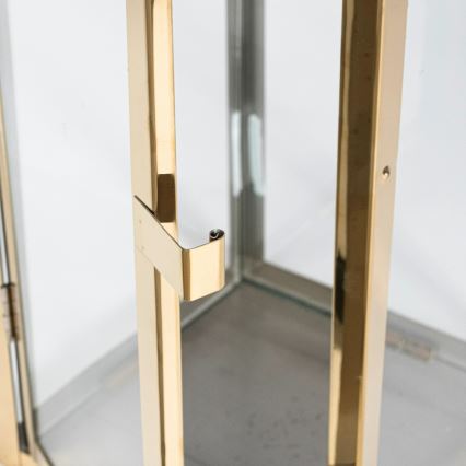 Dekoratívna lucerna TOWER 63 cm, zlatá