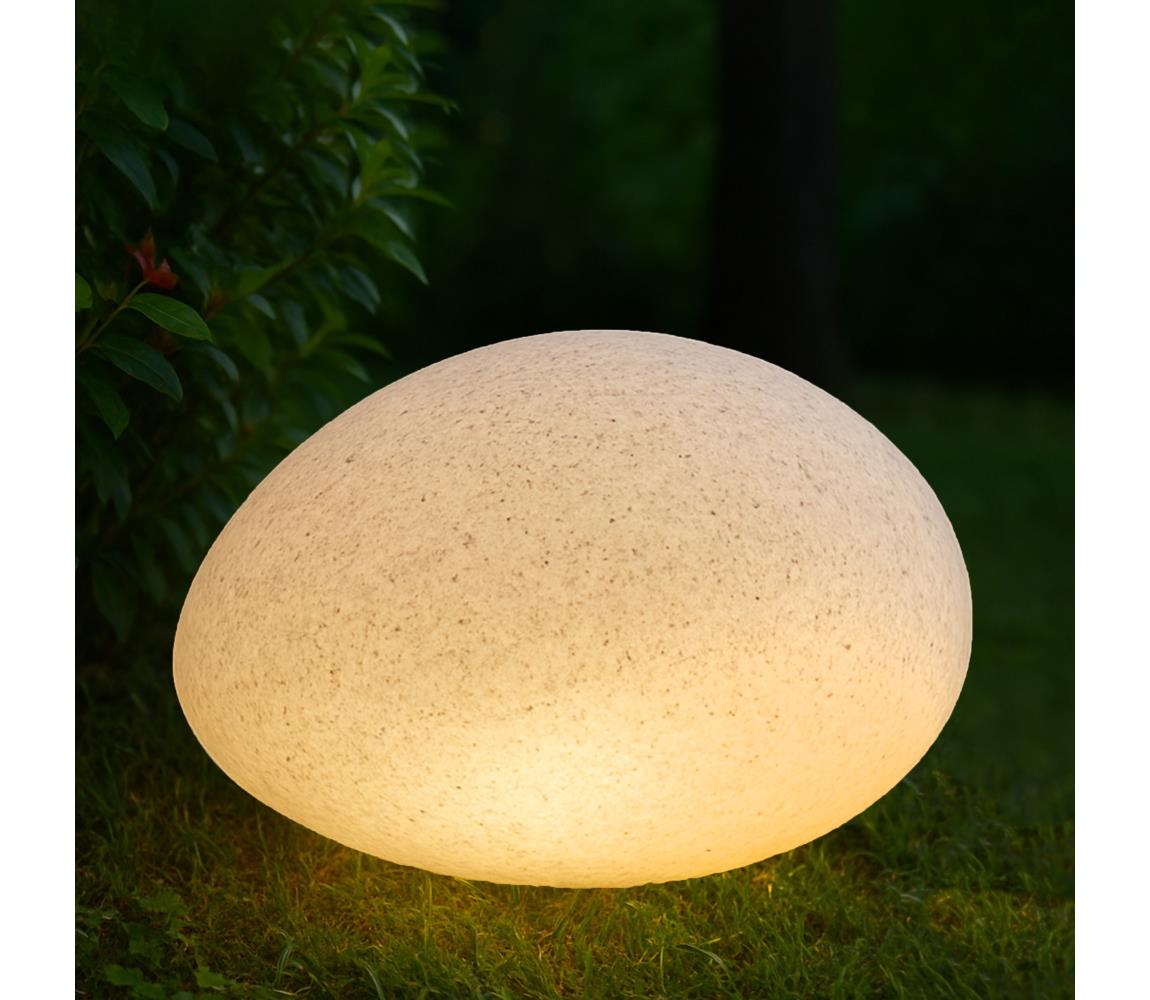 Dekoratívne vonkajšie svietidlo LUMISTONE 1xE27/15W/230V IP65 priemer 38 cm LO-1.2/L