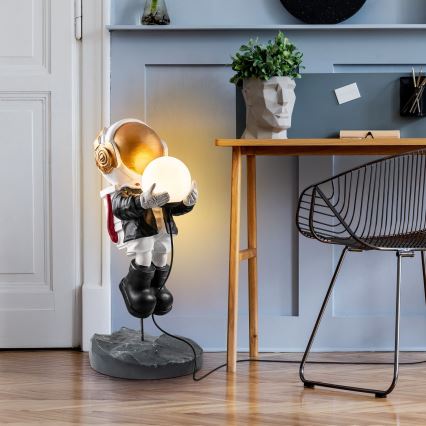 Detská lampička ASTRONAUT 1xE14/40W/230V medená