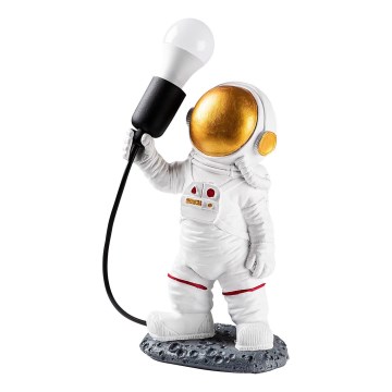 Detská lampička ASTRONAUT 1xE27/40W/230V medená/biela