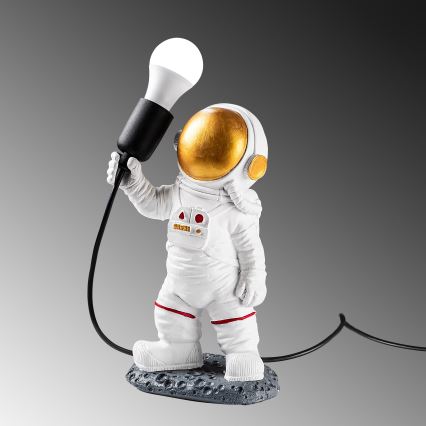 Detská lampička ASTRONAUT 1xE27/40W/230V medená/biela