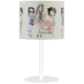 Detská stolná lampa GIRLS VIBES 1xE27/60W/230V pr. 18 cm pre dievčatá
