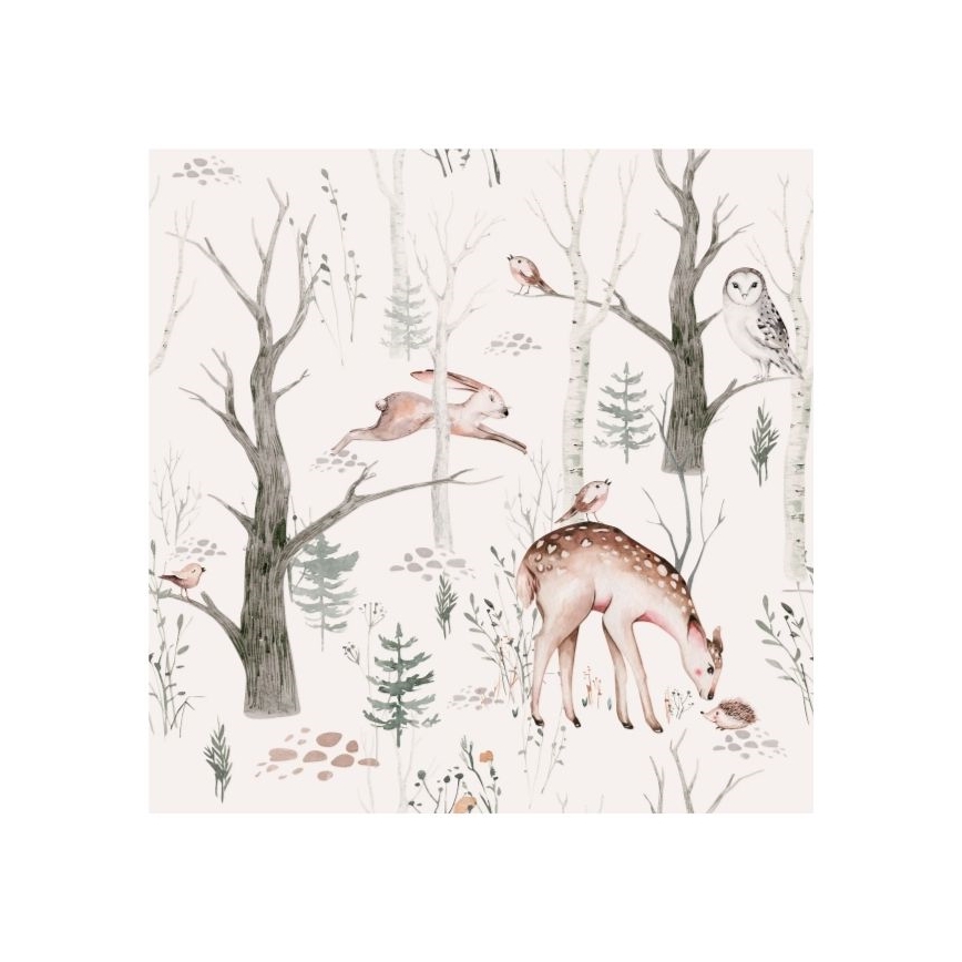 Detská stolná lampa KIDS ROOM 1xE27/60W/230V pr. 18 cm zvieratká