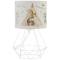 Detská stolová lampa KIDS ROOM 1xE27/60W/230V, priemer 18 cm, zvieratká