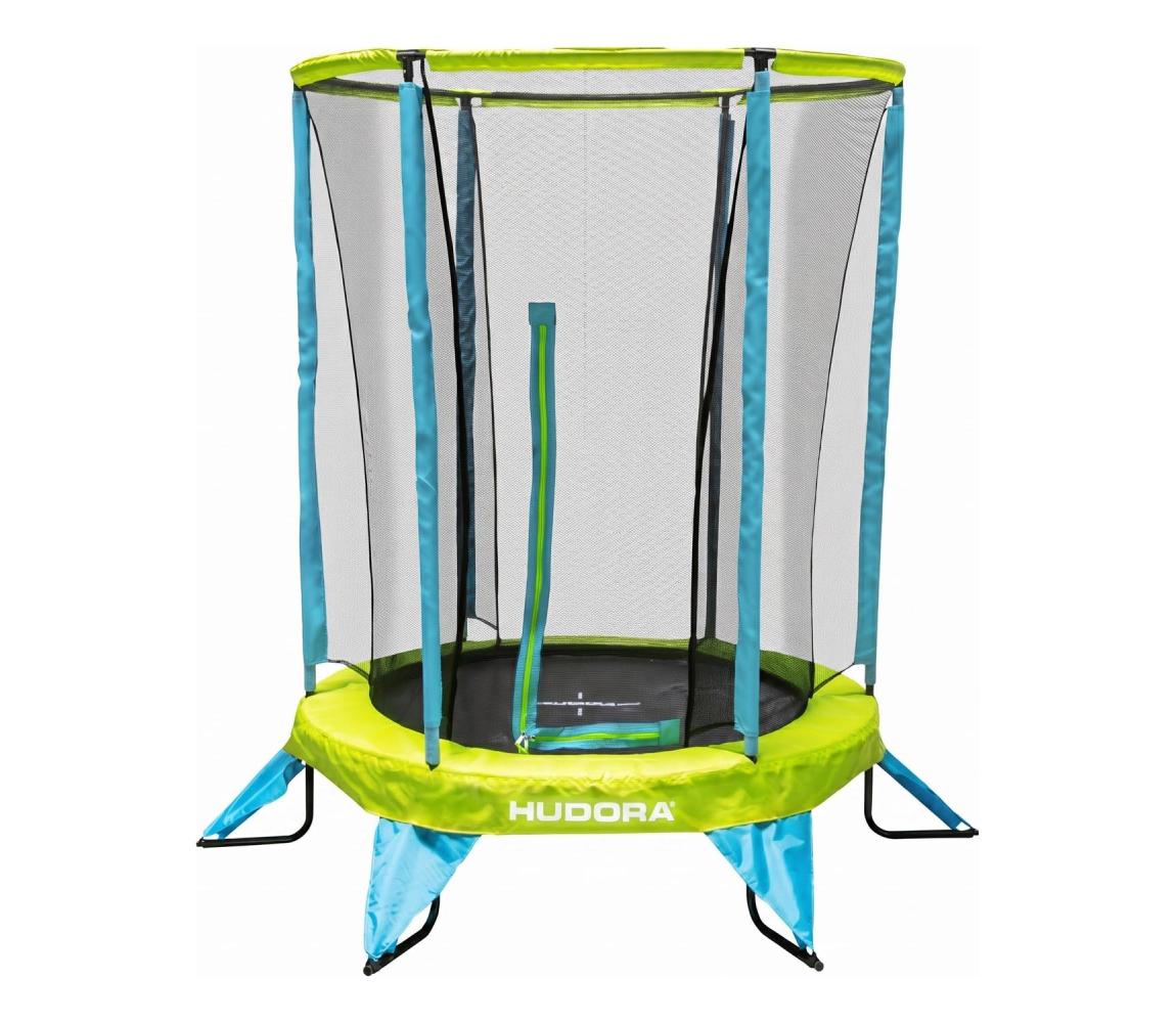 Detská trampolína priemer 140 cm modrá/zelená 56335