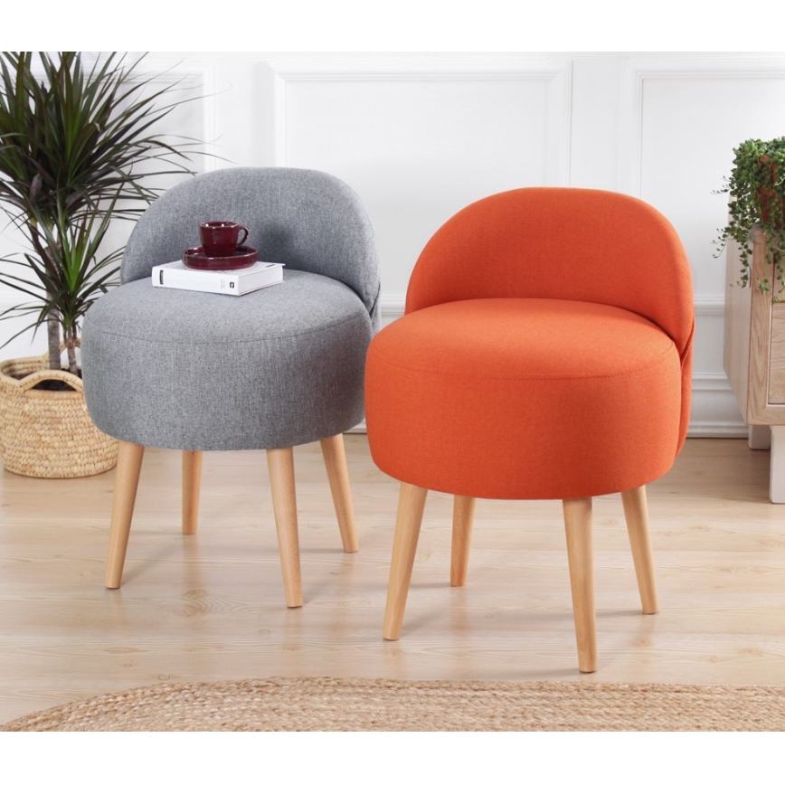 Detské kreslo NIKI pr. 46 cm oranžové