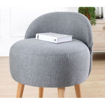 Detské kreslo NIKI pr. 46 cm šedé