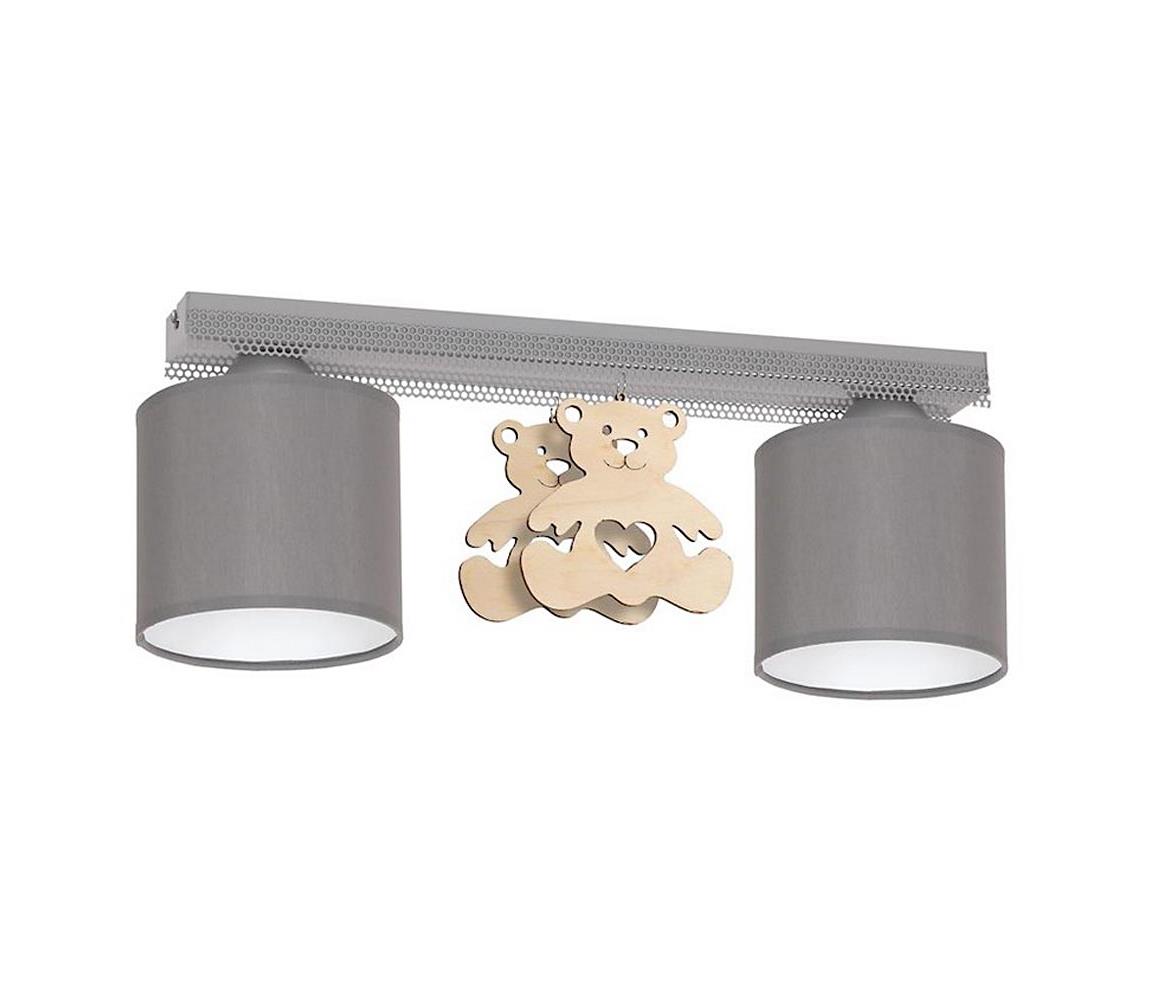  Detské stropné svietidlo BEAR 2xE27/60W/230V 