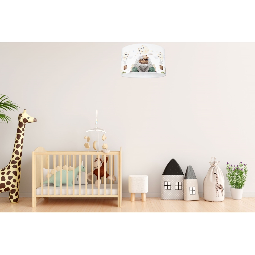 Detské stropné svietidlo BEARS 1xE27/60W/230V