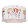 Detské stropné svietidlo GIRLS VIBES 1xE27/60W/230V pr. 40 cm pre dievčatá