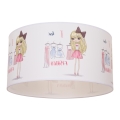 Detské stropné svietidlo GIRLS VIBES 1xE27/60W/230V priemer 40 cm Milujem módu