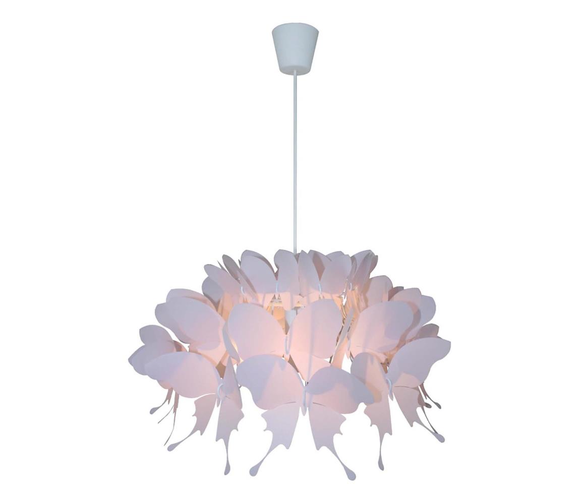 Light Prestige Detský luster FARFALLA 1xE27/60W/230V ružový LP-MD088-3439A/1P RÓŻOWY