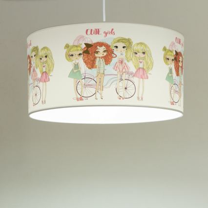Detský luster GIRLS VIBES 1xE27/60W/230V pr. 40 cm pre dievčatá