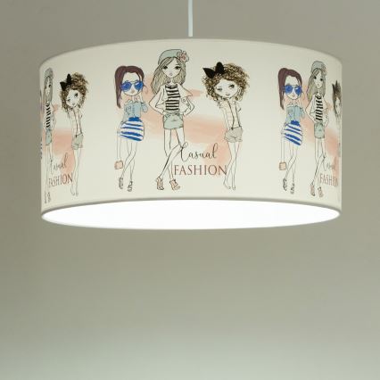 Detský luster GIRLS VIBES 1xE27/60W/230V pr. 40 cm pre dievčatá