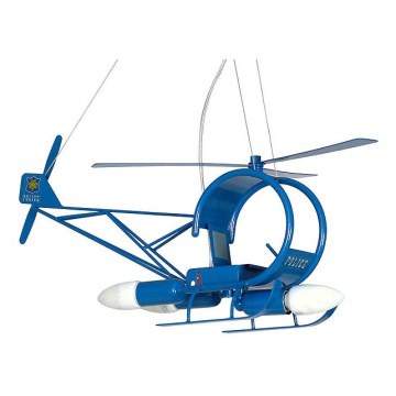 Detský luster helikoptéra - modrá Detský luster helikoptéra - modrá