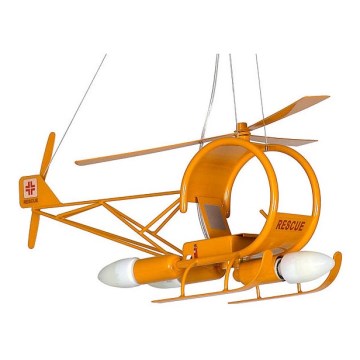 Detský luster helikoptéra - žltá Detský luster helikoptéra - žltá