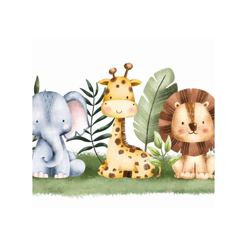 Detský luster KIDS ROOM 1xE27/60W/230V pr. 40 cm džungľa