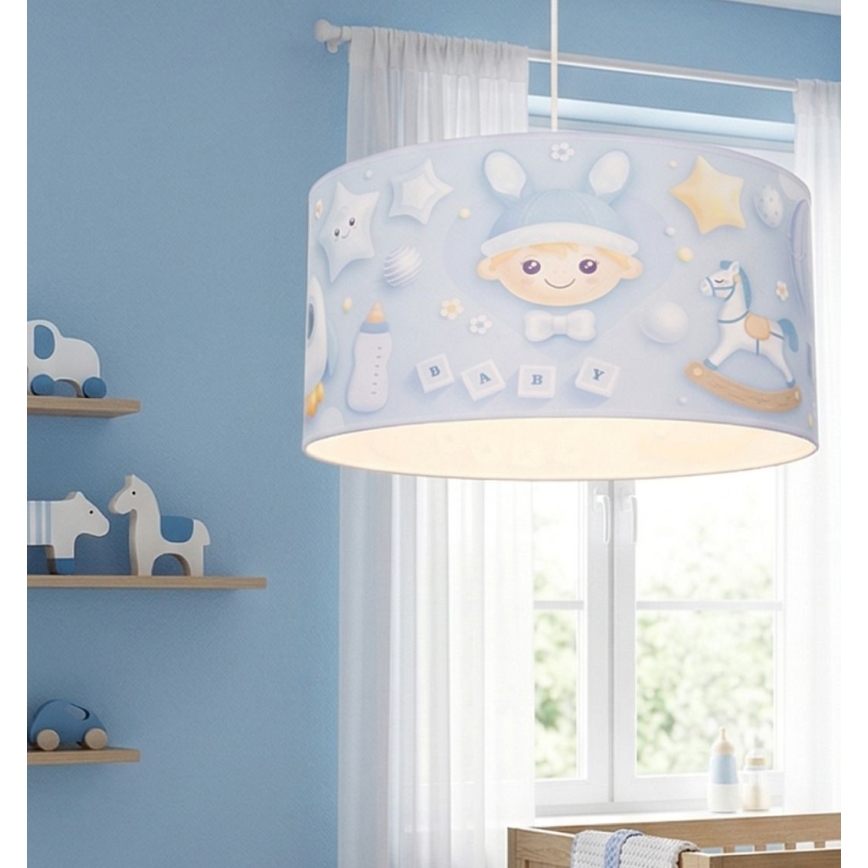Detský luster KIDS ROOM 1xE27/60W/230V, priemer 40 cm, kozmonaut