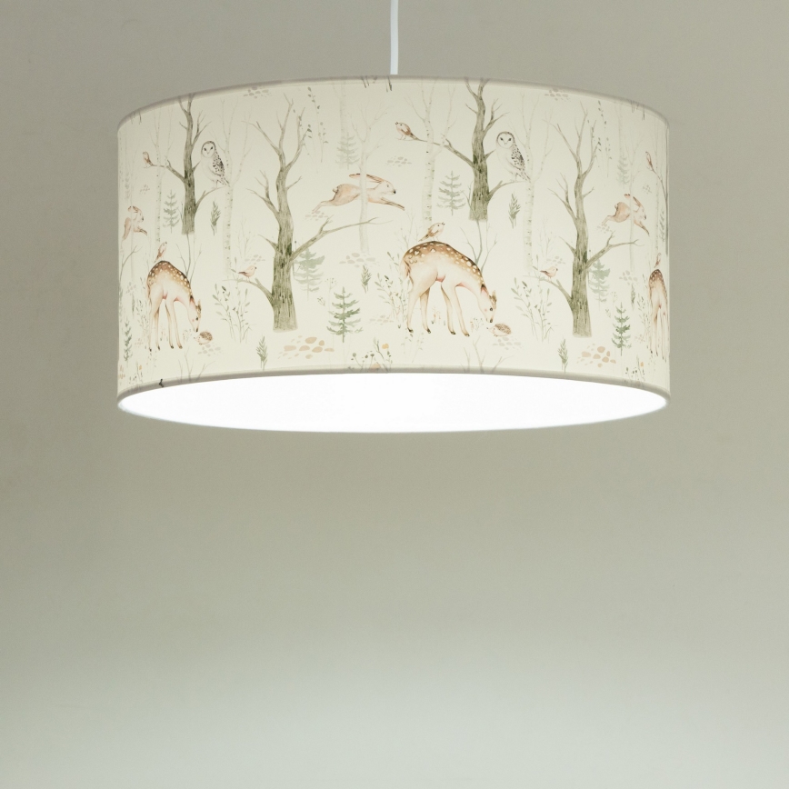 Detský luster KIDS ROOM 1xE27/60W/230V priemer 40 cm zvieratká