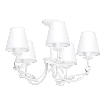 Detský luster KOKARDKA 5xE14/60W Detský luster KOKARDKA 5xE14/60W