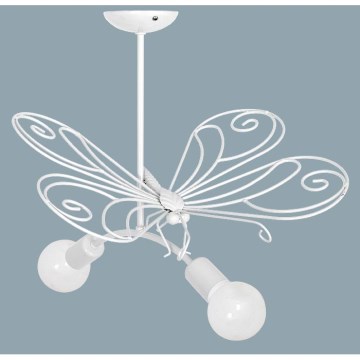 Detský luster MOTÝĽ 2xE27/60W Detský luster MOTÝĽ 2xE27/60W