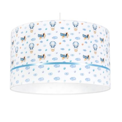 Detský luster PIKKI 1xE27/60W/230V modrá