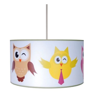 Detský luster Sowy 1xE27/60W/230V Detský luster Sowy 1xE27/60W/230V