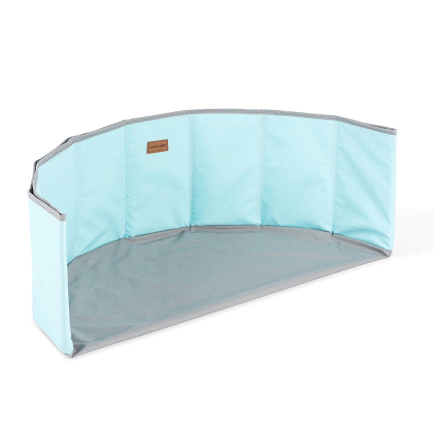 Detský suchý bazén s loptičkami pr. 80 cm modrá/sivá