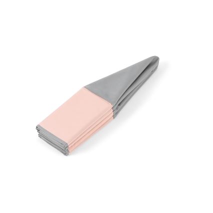 Detský suchý bazén s loptičkami pr. 80 cm ružová/sivá