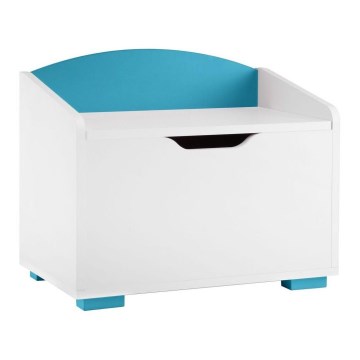 Detský úložný kontajner PABIS 50x60 cm biela/modrá