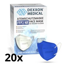 DEXXON MEDICAL Respirátor FFP2 NR Deep blue 20ks