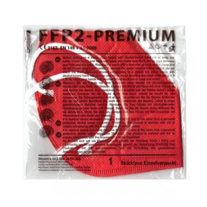 DEXXON MEDICAL Respirátor FFP2 NR Red 20ks