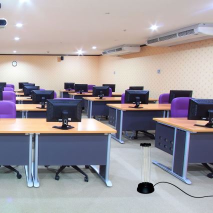 Dezinfekčná germicídna lampa so senzorom a diaľkovým ovládaním UVC/38W/230V